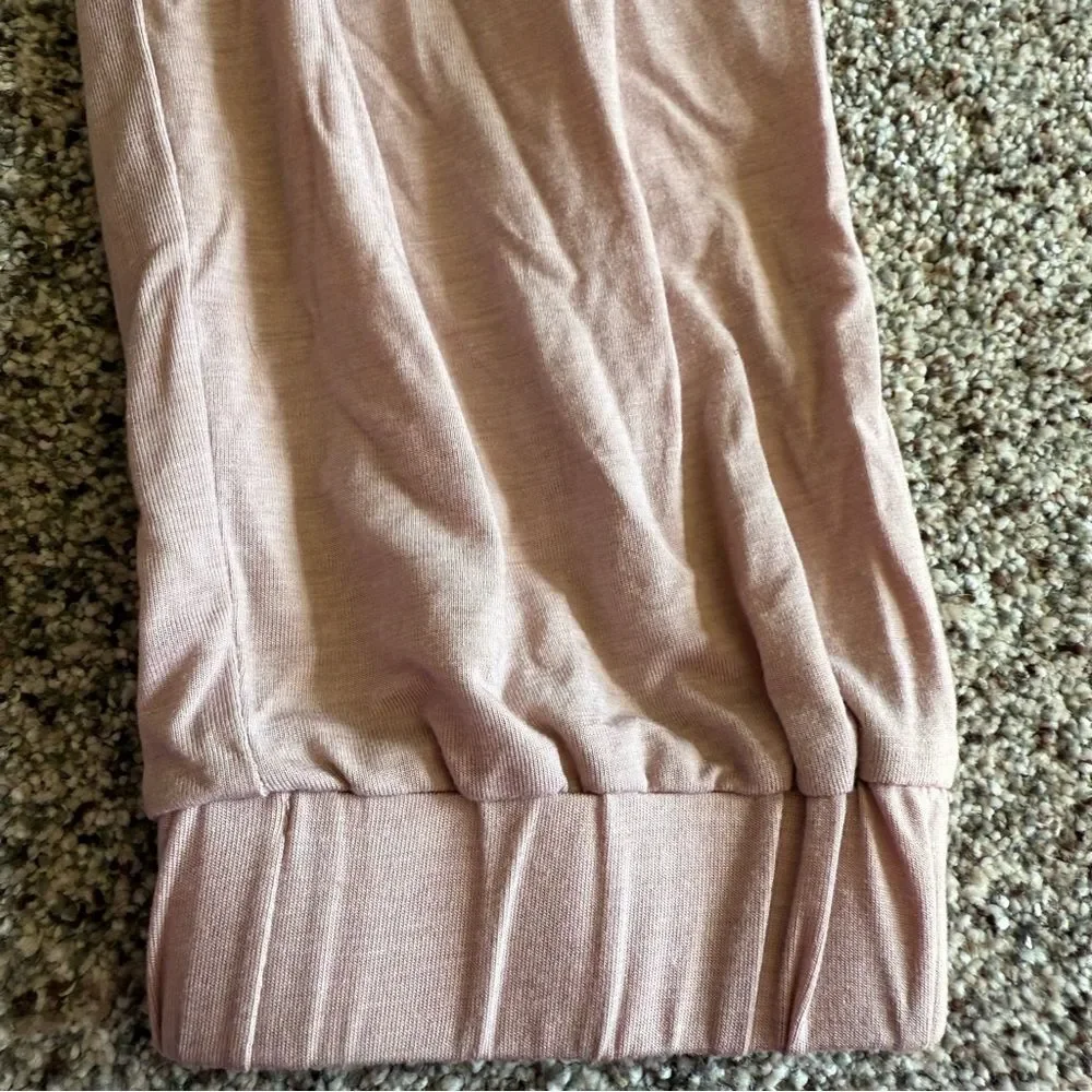 Fabletics by Kate Hudson Women’s Size XS RestoreKnit Tapered Pants Pull On pink